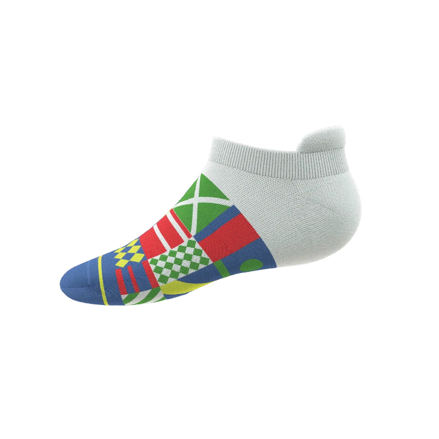 The Secretariat | Derby Flag Heel Hammock™ Ankle Socks - Shinesty - Flyclothing LLC