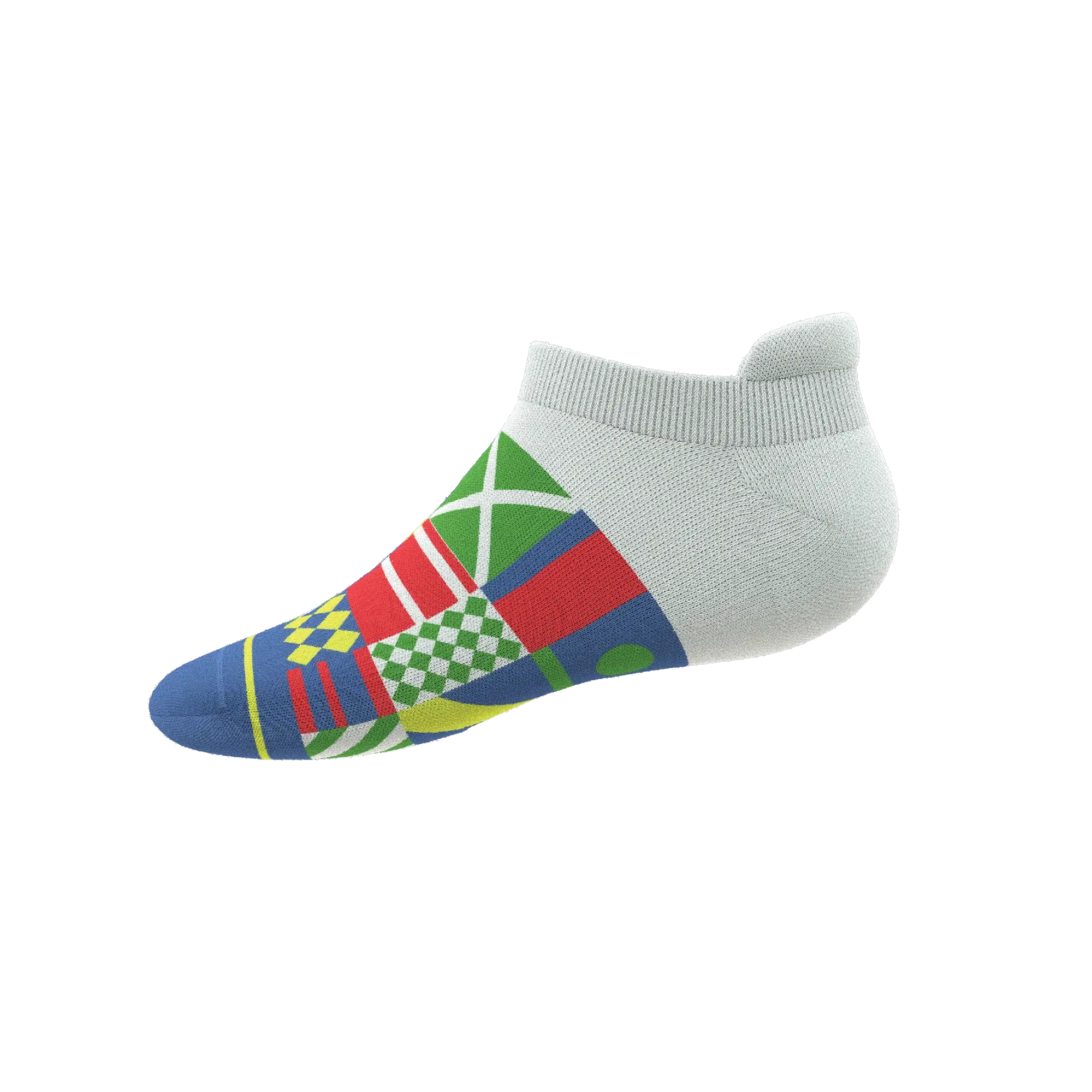 The Secretariat | Derby Flag Heel Hammock™ Ankle Socks - Shinesty - Flyclothing LLC
