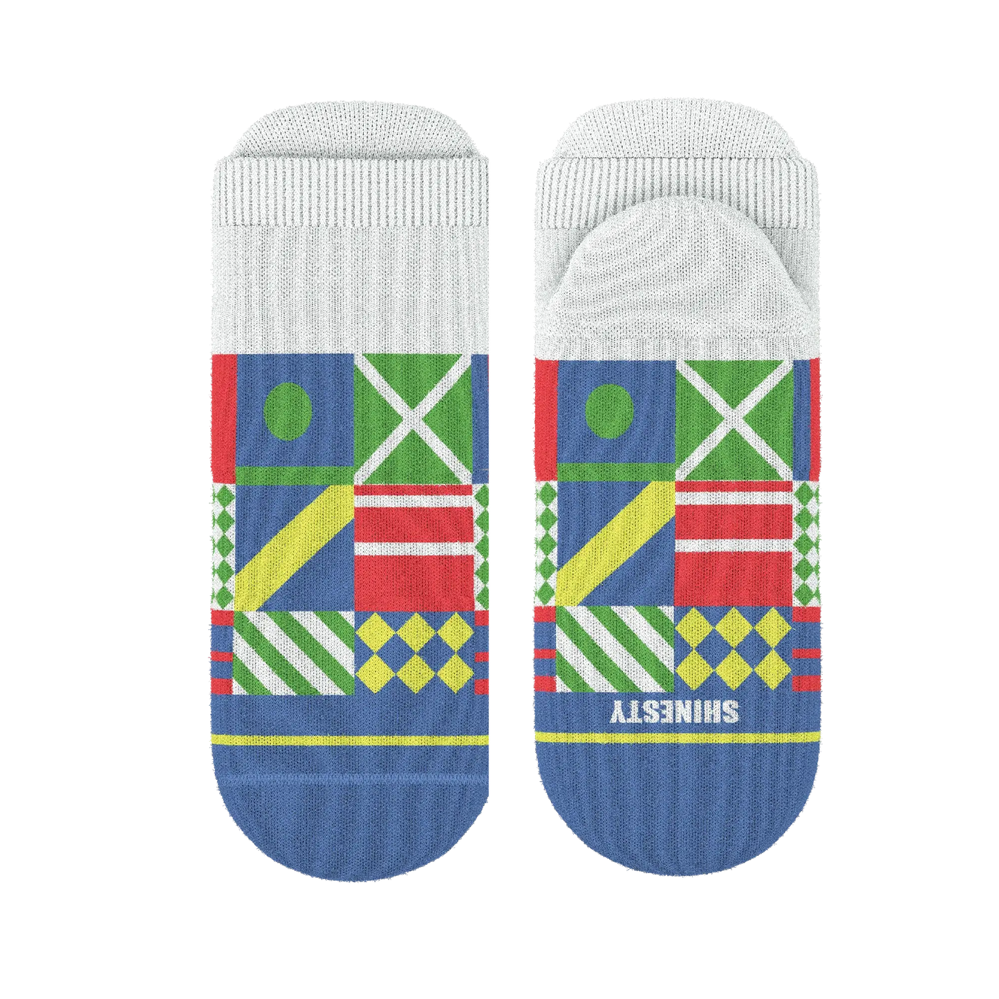 The Secretariat | Derby Flag Heel Hammock™ Ankle Socks - Shinesty - Flyclothing LLC