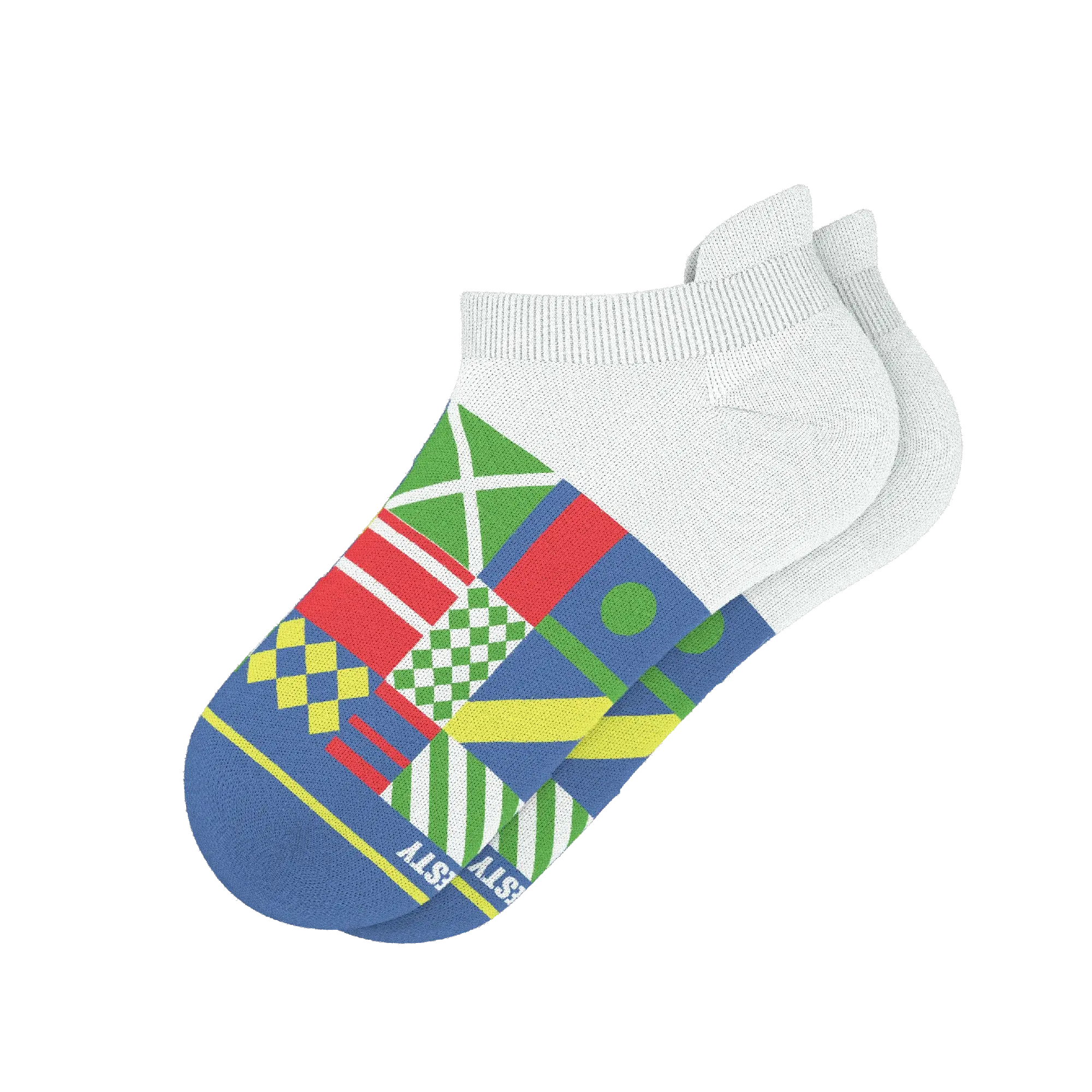 The Secretariat | Derby Flag Heel Hammock™ Ankle Socks - Shinesty - Flyclothing LLC