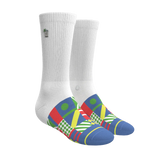 The Secretariat | Derby Flag Heel Hammock™ Crew Socks - Shinesty - Flyclothing LLC