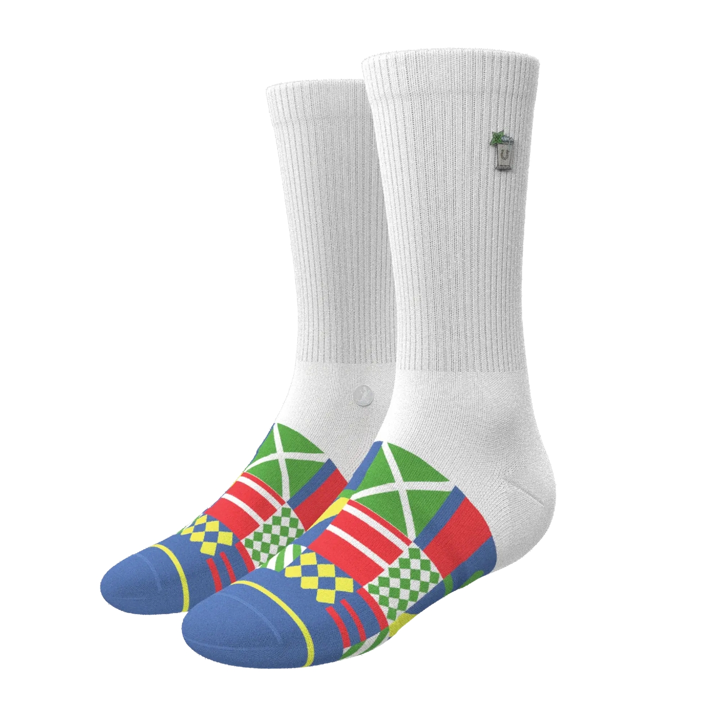 The Secretariat | Derby Flag Heel Hammock™ Crew Socks - Shinesty - Flyclothing LLC