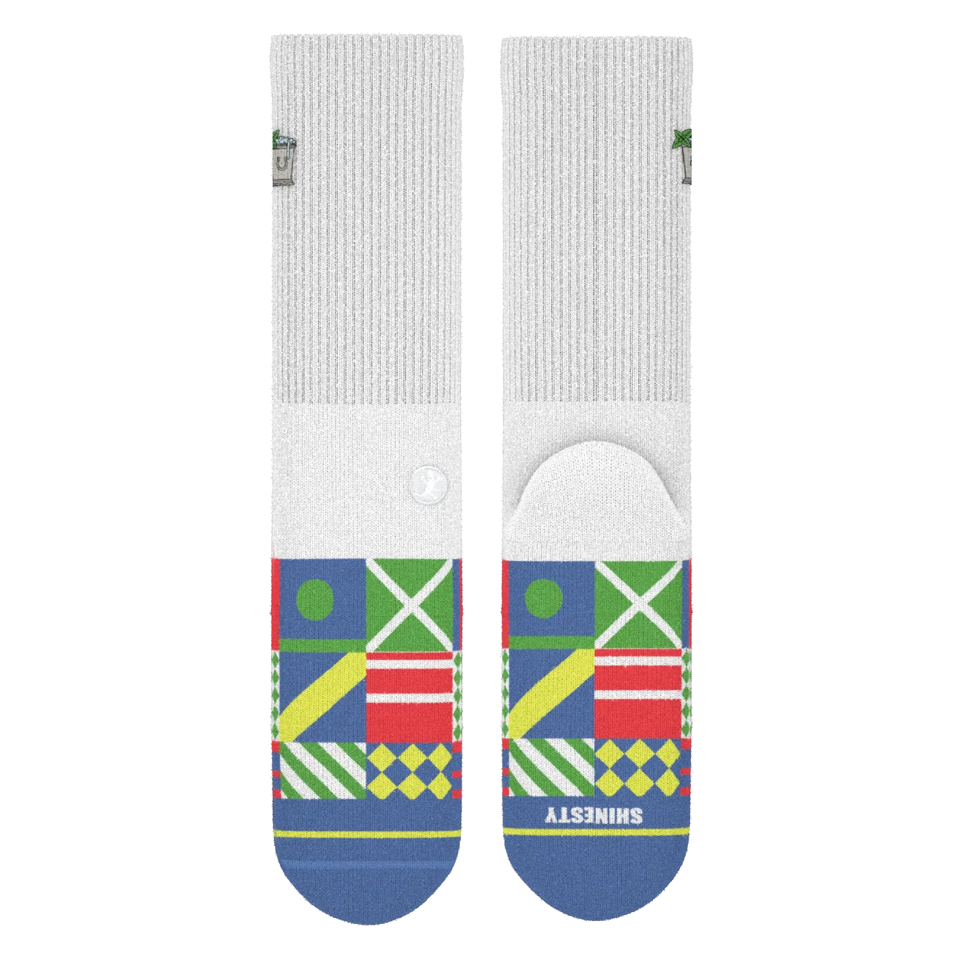 The Secretariat | Derby Flag Heel Hammock™ Crew Socks - Shinesty - Flyclothing LLC