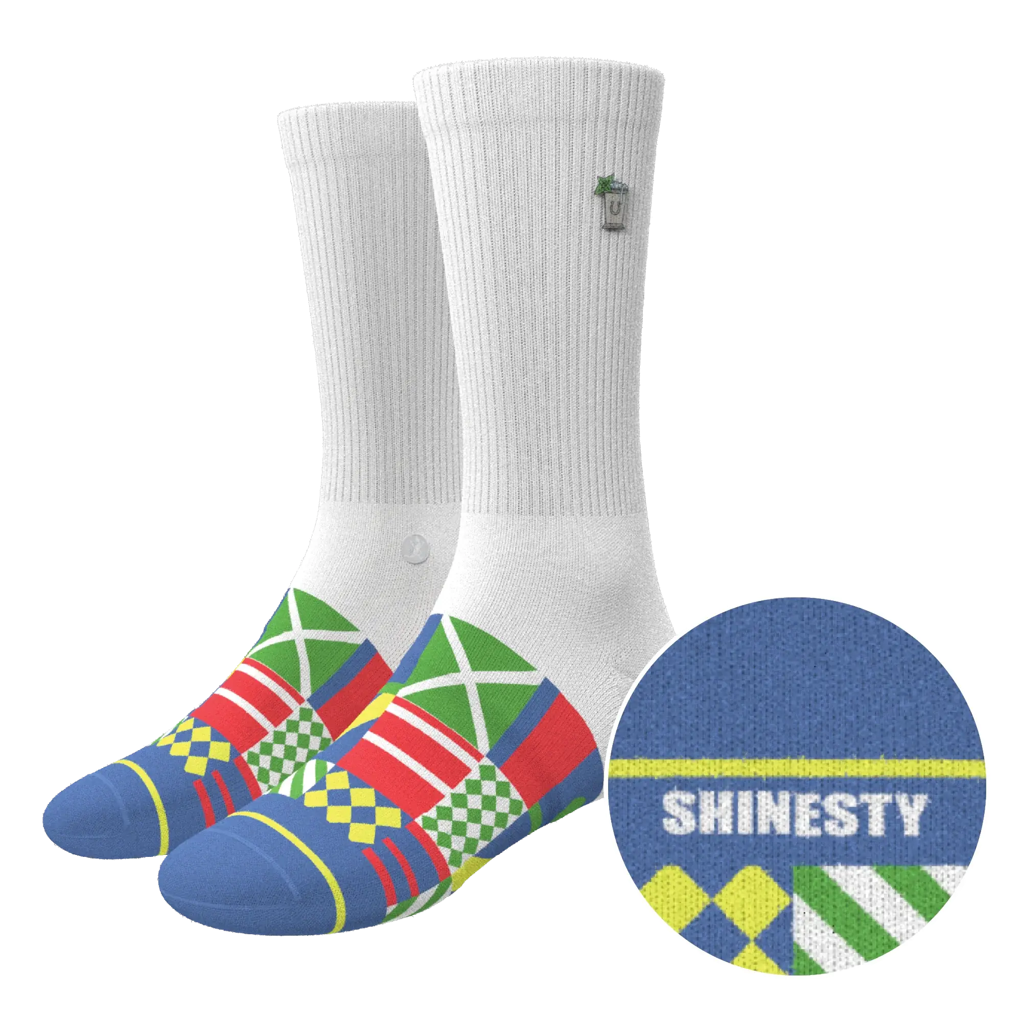 The Secretariat | Derby Flag Heel Hammock™ Crew Socks - Shinesty - Flyclothing LLC