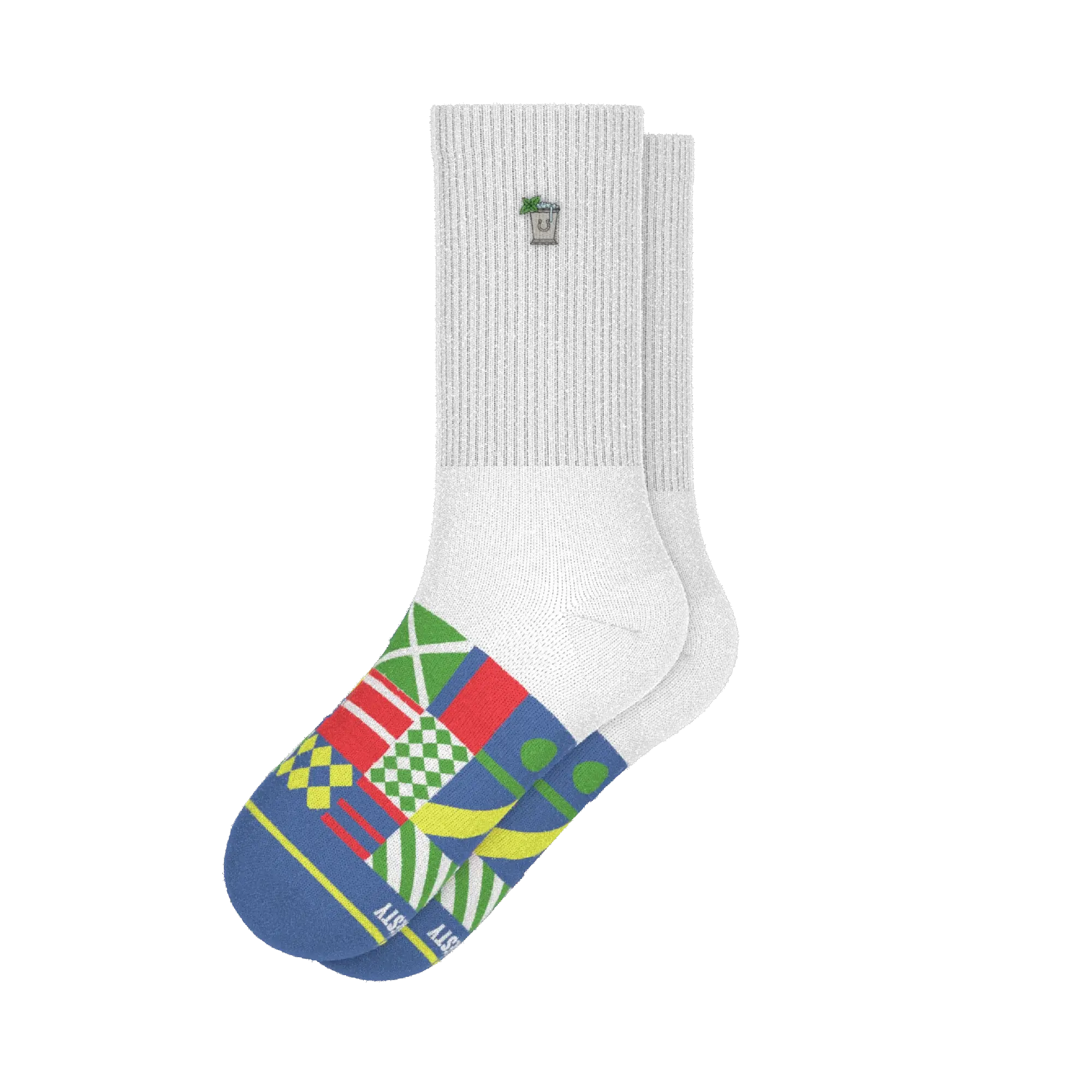 The Secretariat | Derby Flag Heel Hammock™ Crew Socks - Shinesty - Flyclothing LLC