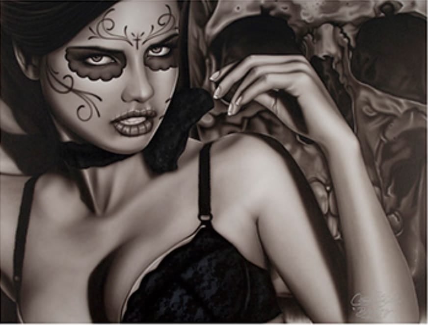Black Market Art Company Seductress Print