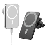 15W Qi Car Charger Type C Mobile Phone Magsafing Wireless Charger Car Mount Magnetic Holder For IPhone12 13 Pro Car Charging - ZeeBelle.com - Flyclothing LLC
