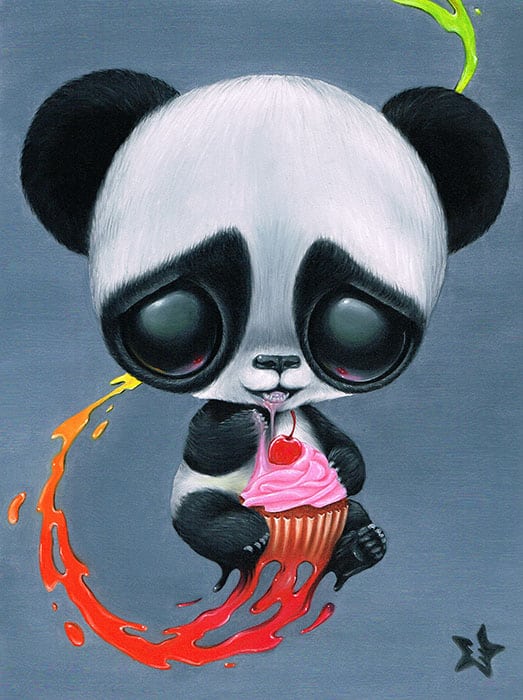Black Market Art Company Seized and Devoured Print