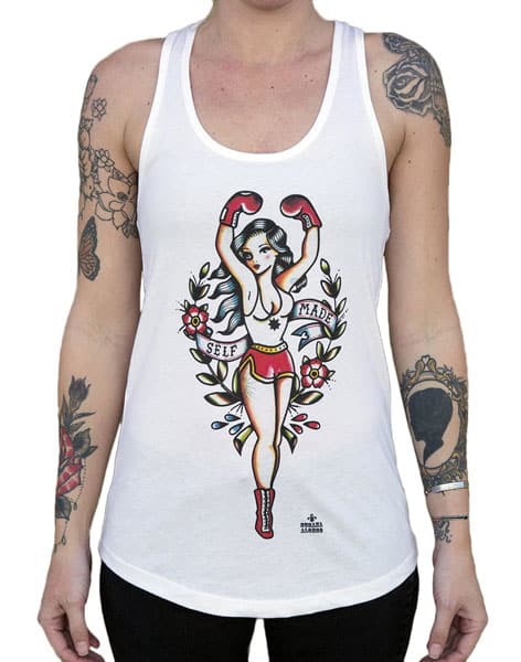 Black Market Art Company Self Made Women's Racer Back Tank Top