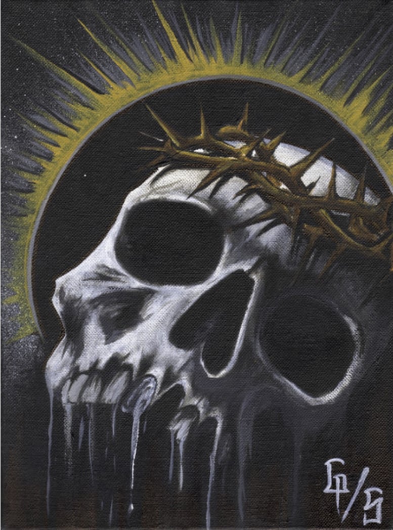 Black Market Art Company Self Sacrifice Print