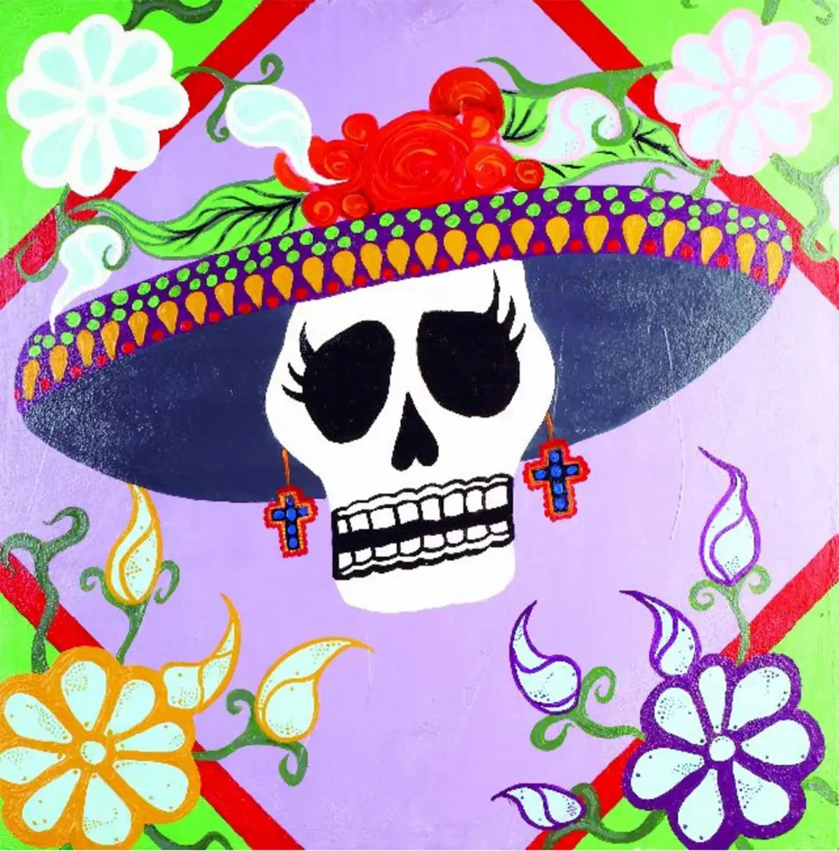 Black Market Art Company Senorita Dead Print - Black Market Art Company - Flyclothing LLC