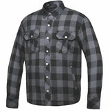 Sentry - Mens Black & Gray Armored Flannel