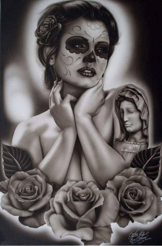 Black Market Art Company Serenity Print - Black Market Art Company - Flyclothing LLC