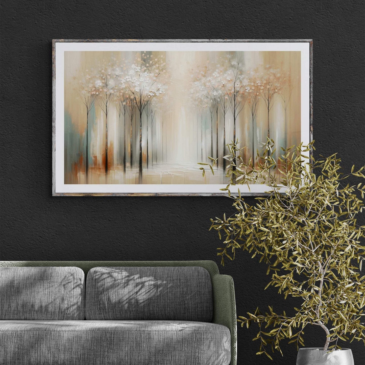 Canvas Print: "Serenity Bloom" - Tailored Canvases - Flyclothing LLC
