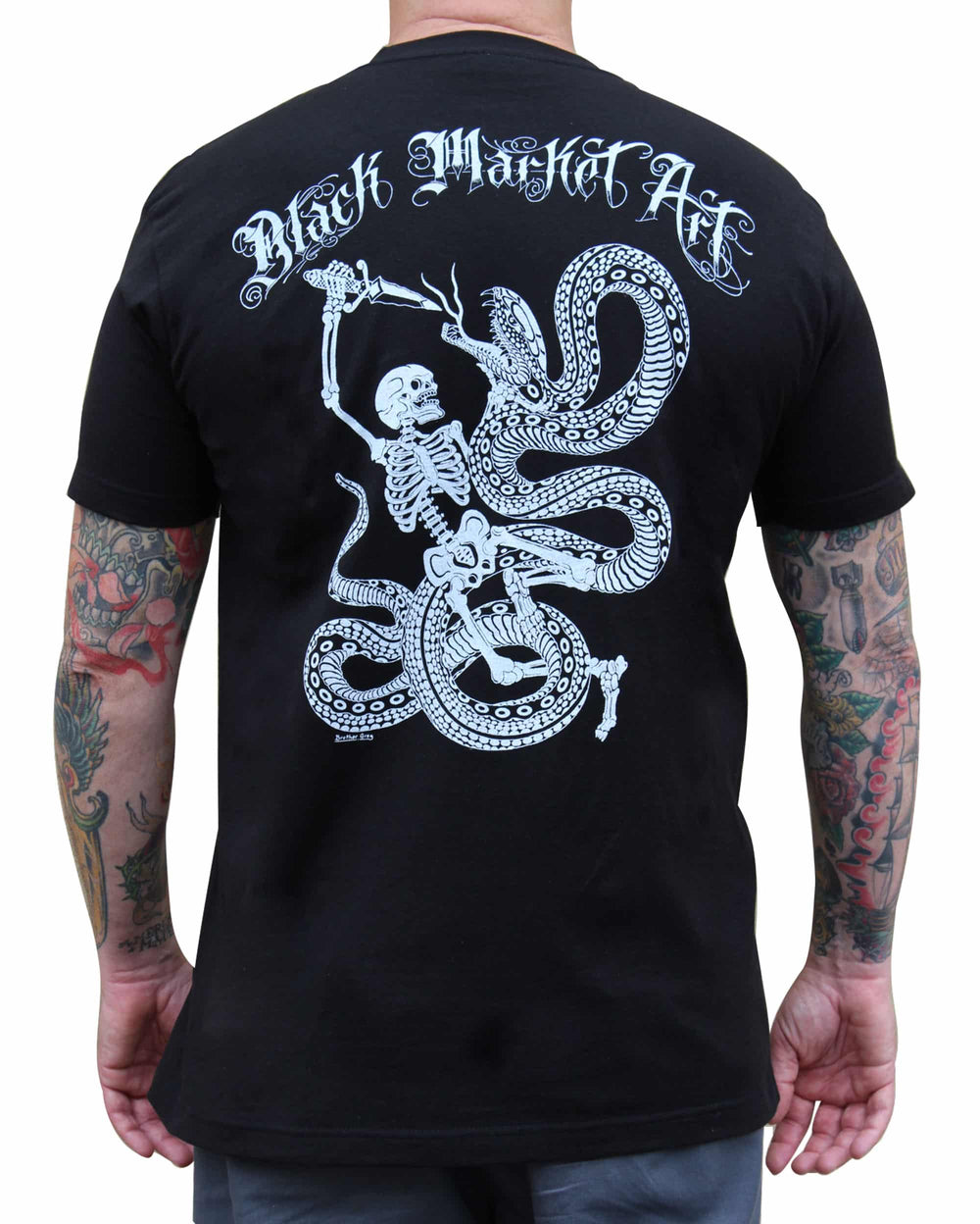 Black Market Art Company Serpent Slayer Men's T-Shirt
