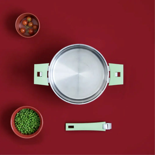 Set of color handles