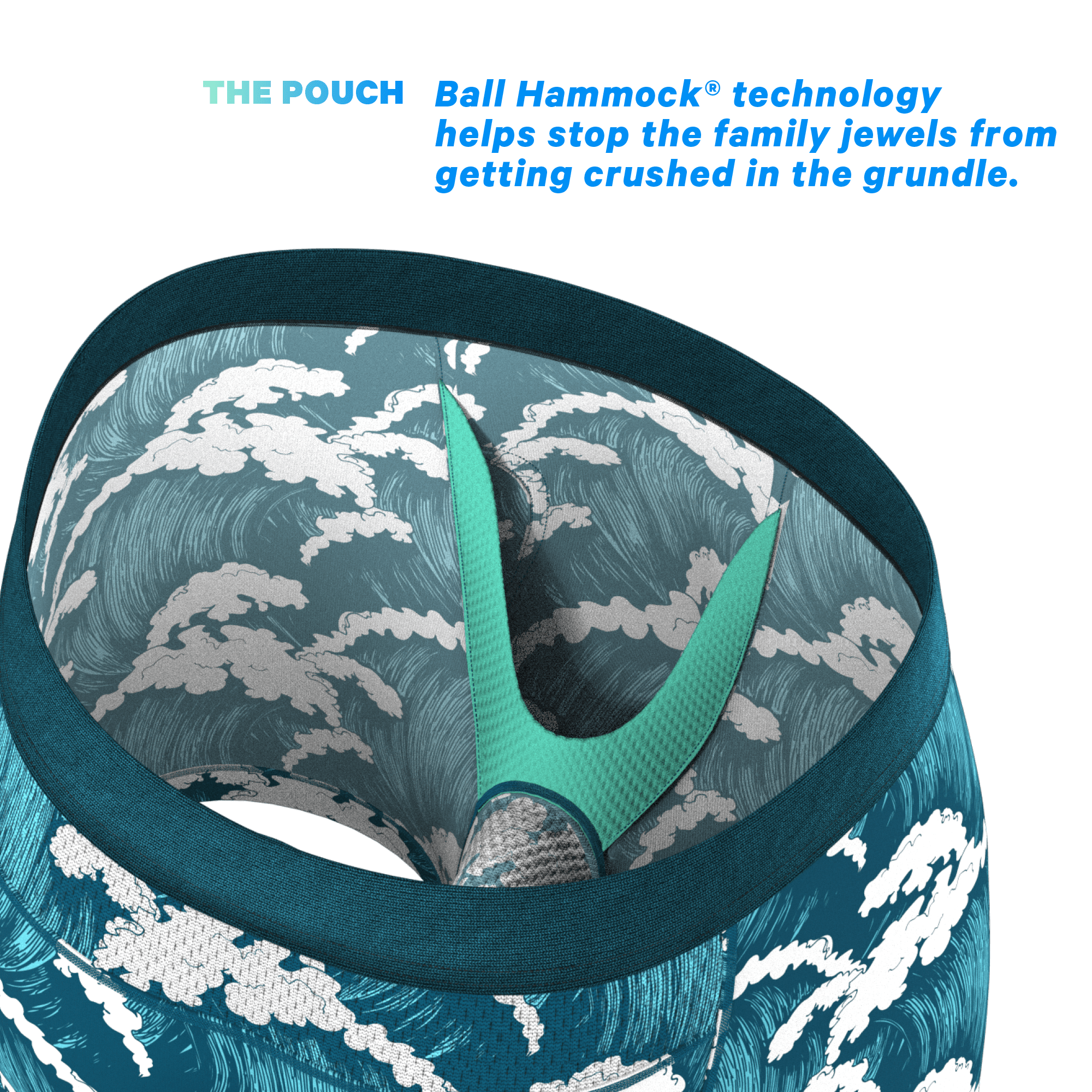 The Seven Seas | Tidal Wave paradICE™ Cooling Ball Hammock® Underwear - Shinesty