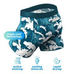 The Seven Seas | Tidal Wave paradICE™ Cooling Ball Hammock® Underwear - Shinesty
