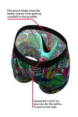 The Sex On The Beach | Light Blue Tropical Ball Hammock® Pouch Underwear - Shinesty