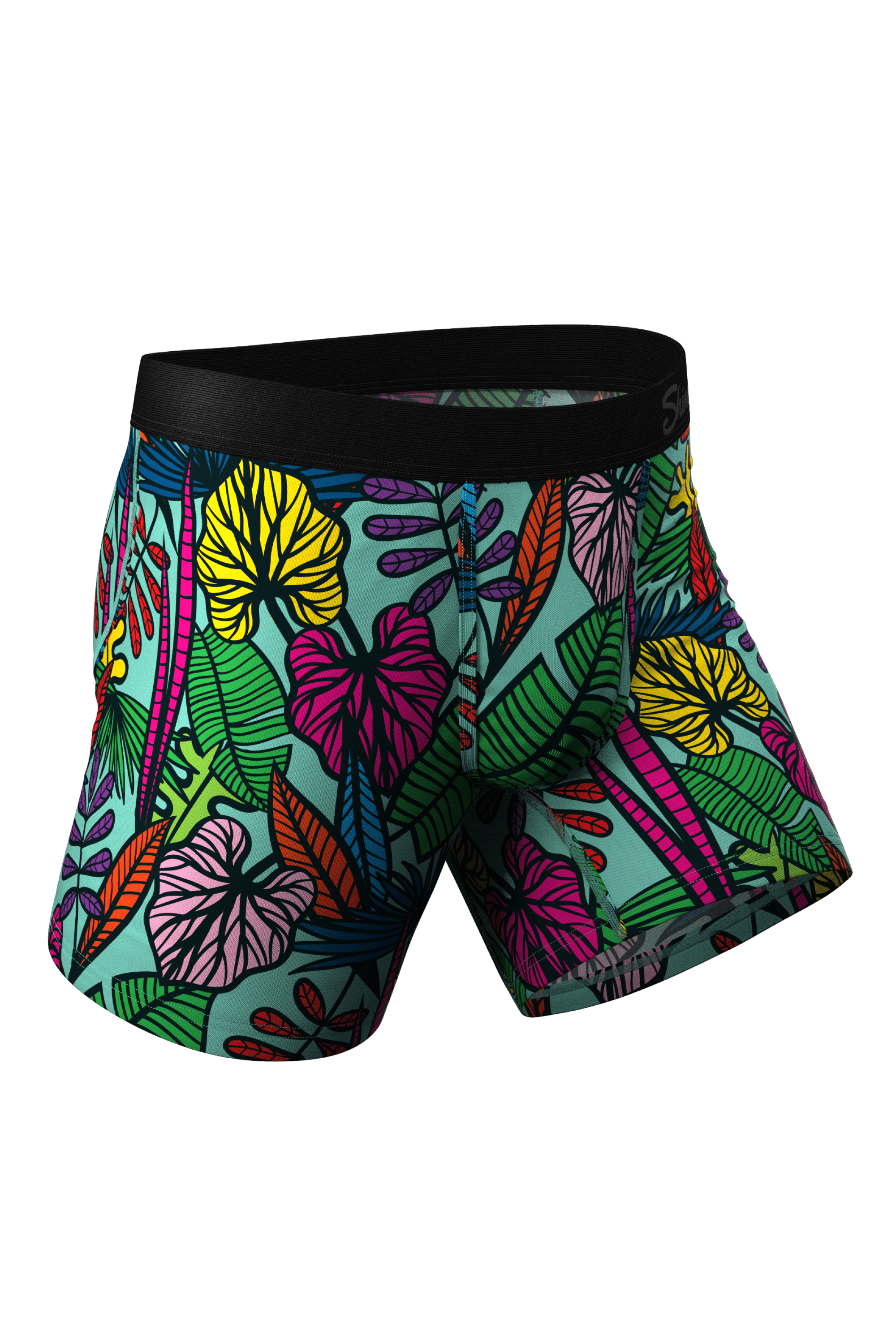 The Sex On The Beach | Light Blue Tropical Ball Hammock® Pouch Underwear - Shinesty