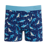 The Shark Lark | Shark Boy's Boxer Briefs - Shinesty - Flyclothing LLC