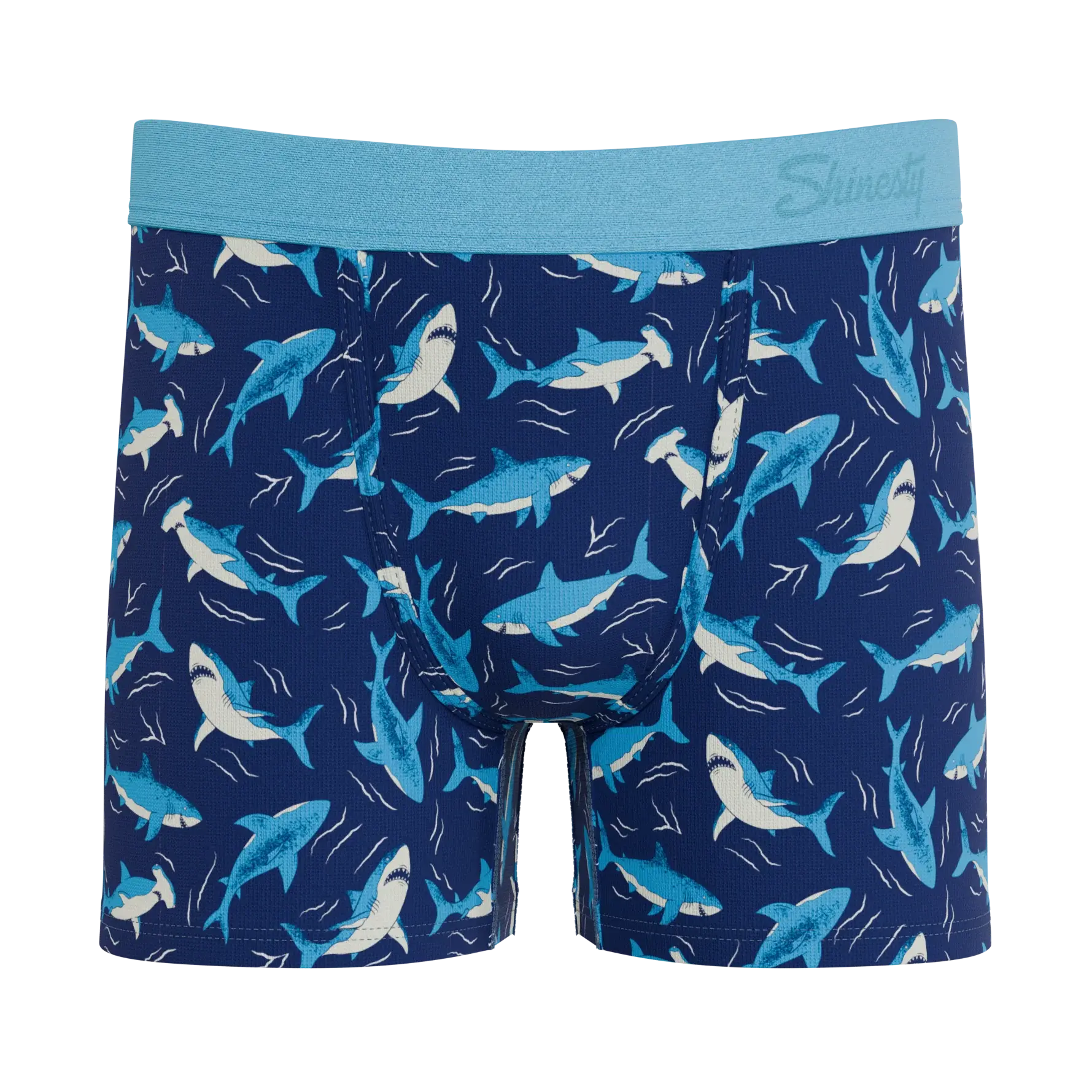 The Shark Lark | Shark Boy's Boxer Briefs - Shinesty - Flyclothing LLC