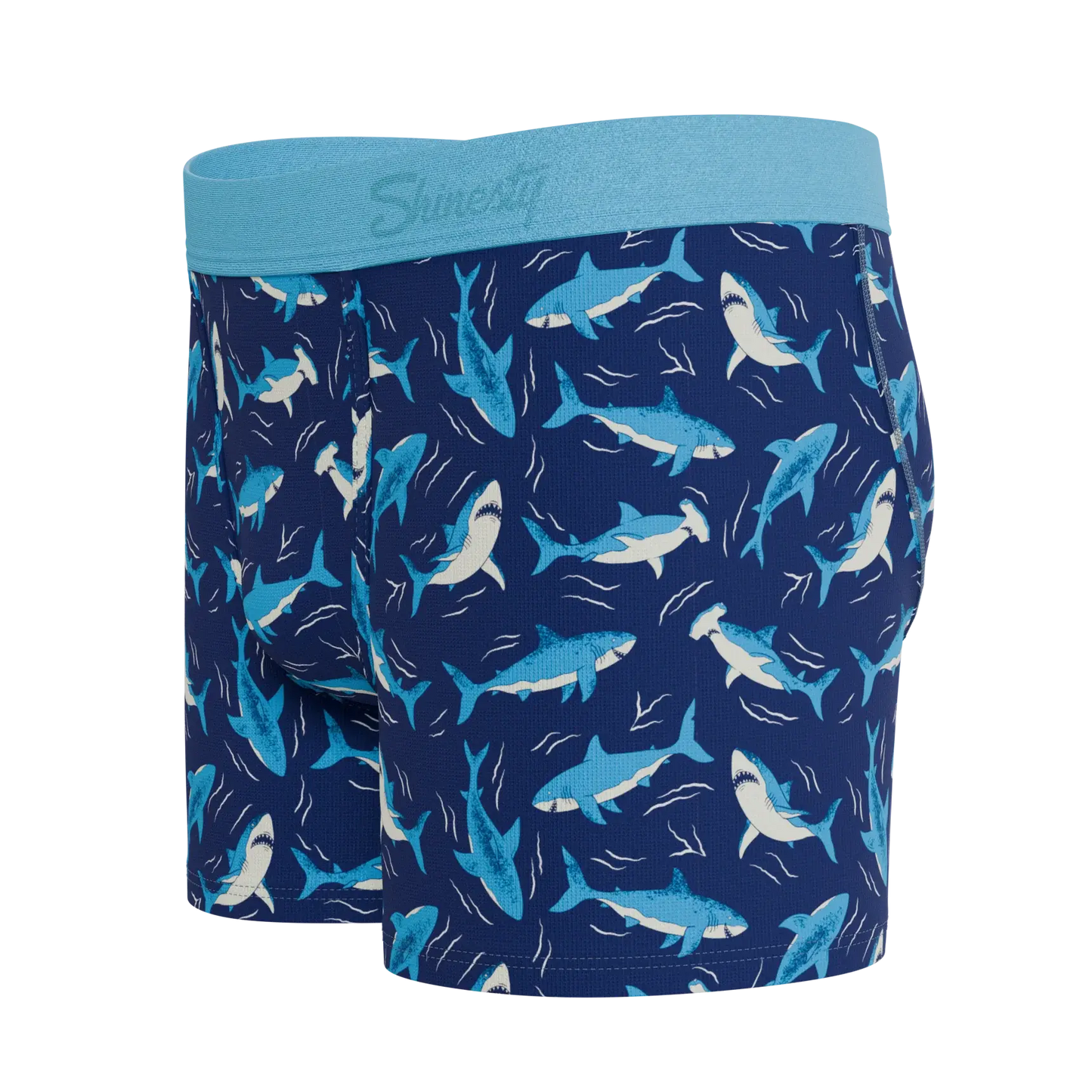 The Shark Lark | Shark Boy's Boxer Briefs - Shinesty - Flyclothing LLC