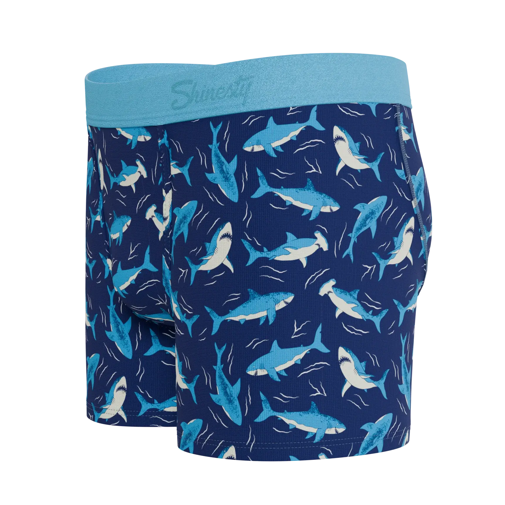 The Shark Lark | Shark Boy's Boxer Briefs - Shinesty - Flyclothing LLC