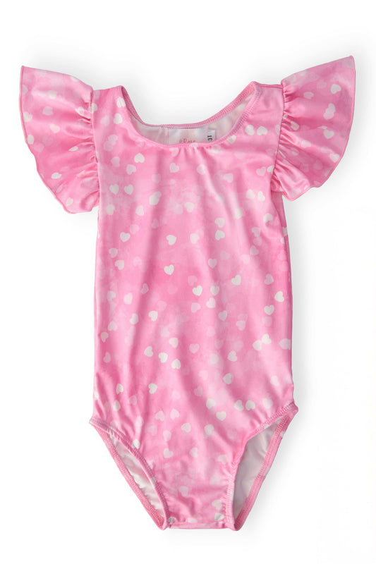 Shine Bright S/S Flutter Sleeve Leotard - Mila & Rose ® - Flyclothing LLC