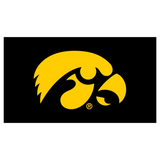 NCAA University of Iowa - Herky the Hawk Knottie® Plush Dog Toy - HuggleHounds - Flyclothing LLC