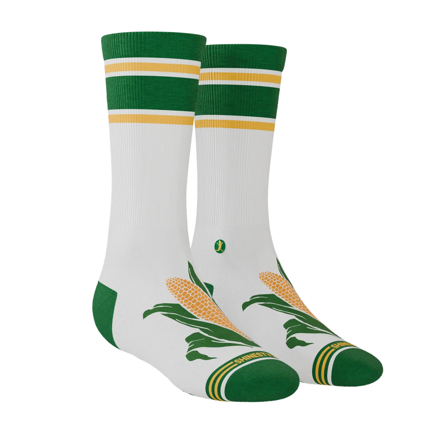 The Shuck Yea | Corn Heel Hammock™ Crew Socks - Shinesty - Flyclothing LLC