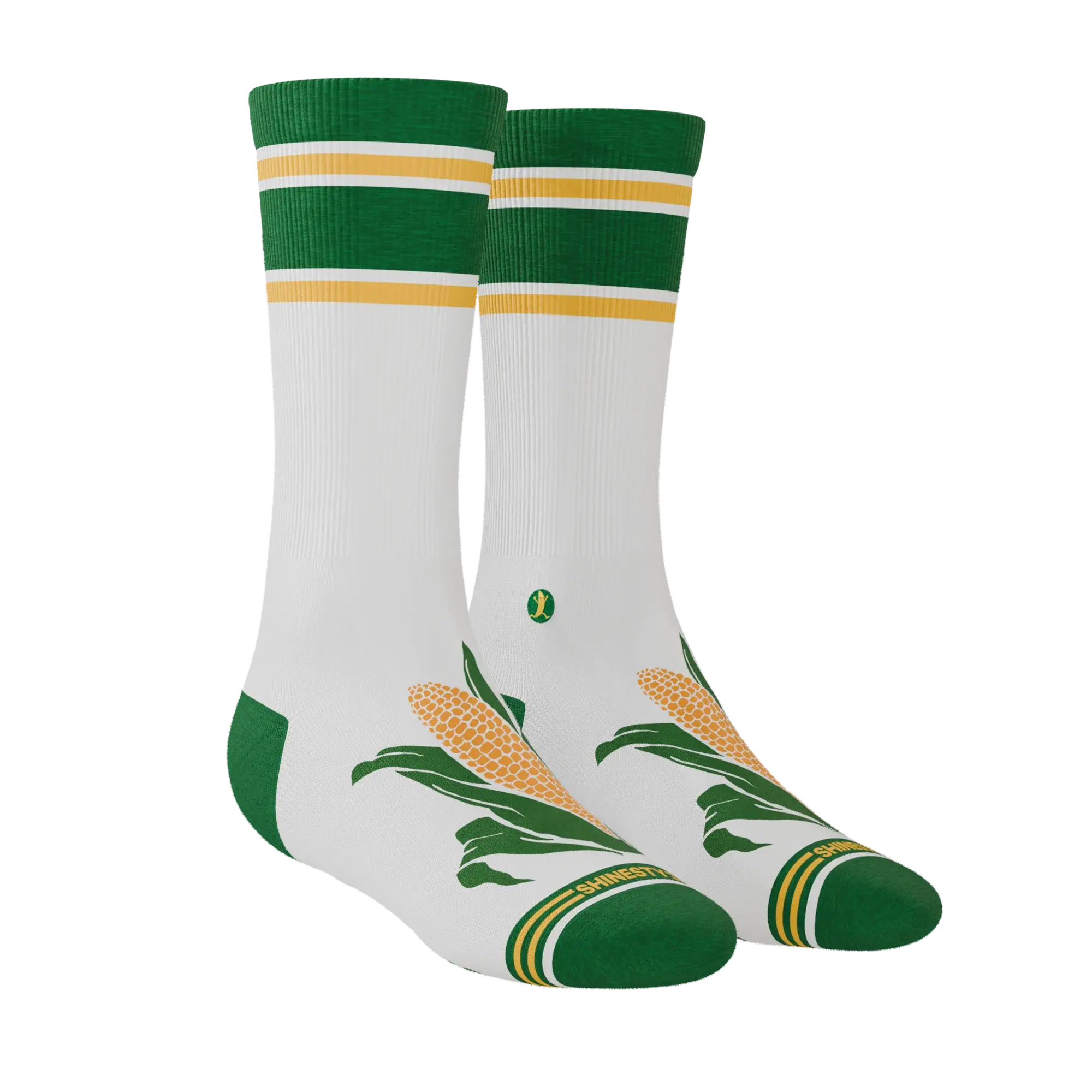 The Shuck Yea | Corn Heel Hammock™ Crew Socks - Shinesty - Flyclothing LLC