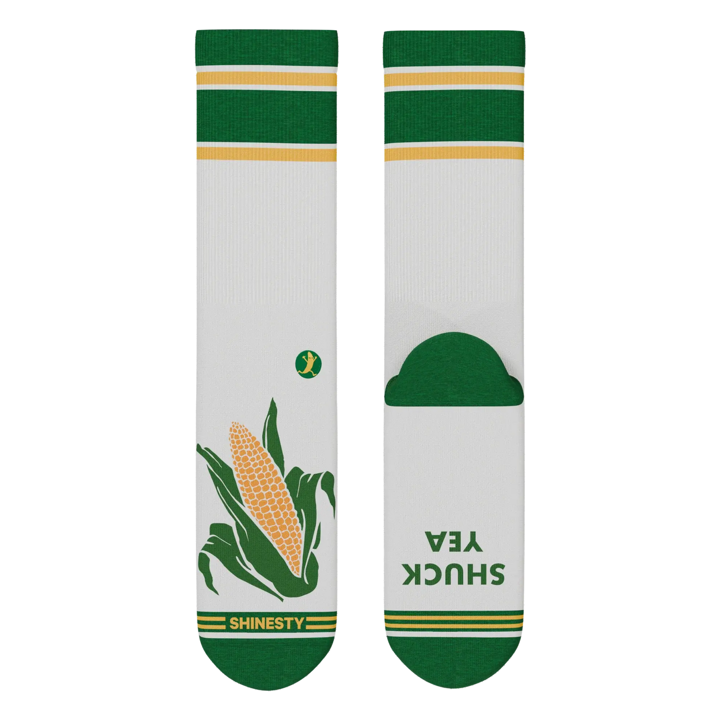 The Shuck Yea | Corn Heel Hammock™ Crew Socks - Shinesty - Flyclothing LLC