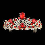 Teardrop Stone Accented Princess Tiara - Madeline Love - Flyclothing LLC