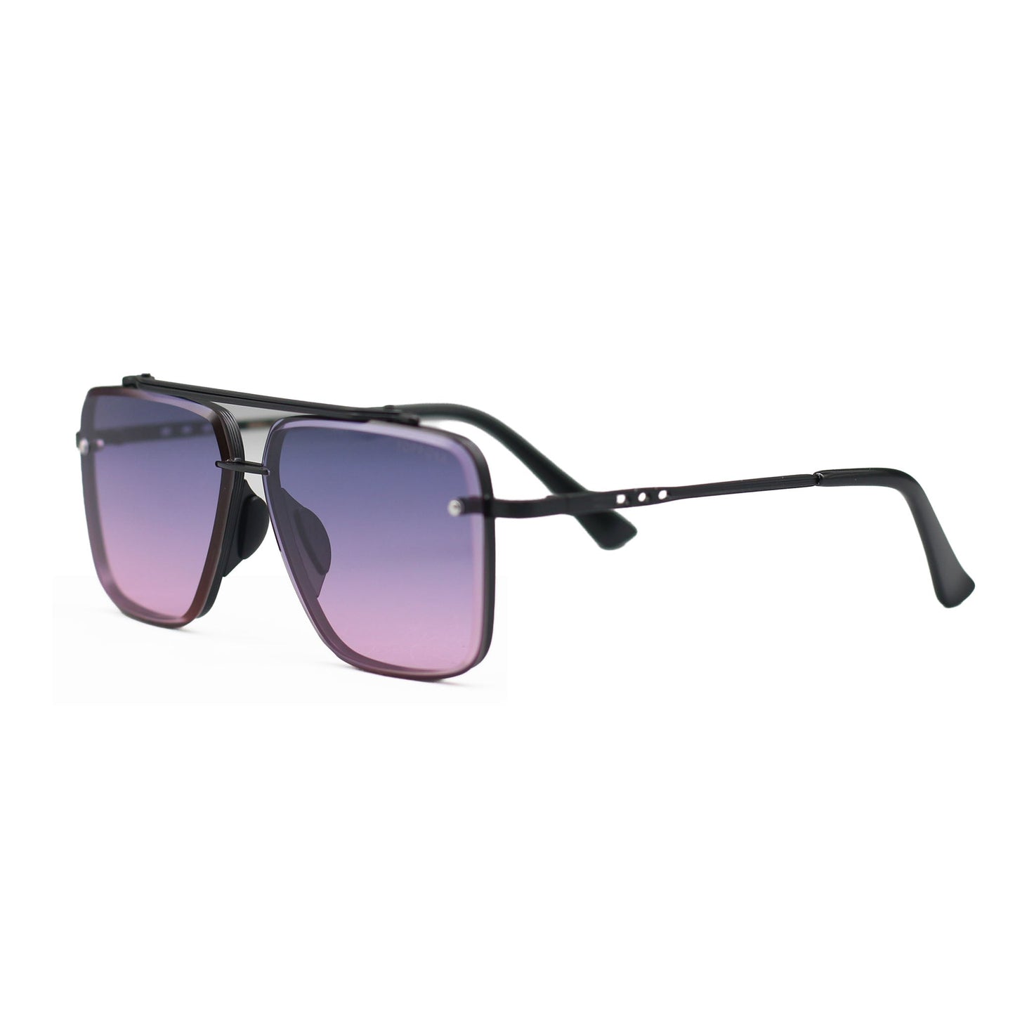 Smaller Bella Faded Purple and Pink - Tangle Free Aviator Sunglasses - TopFoxx - Flyclothing LLC