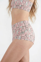 The All Day | Rosé Wine Modal Boyshort Underwear