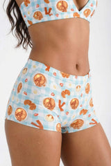 The Good Moaning | Naughty Breakfast Modal Boyshort Underwear - Shinesty - Flyclothing LLC