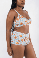 The Good Moaning | Naughty Breakfast Boob Hammock™ Plunge Bralette - Shinesty - Flyclothing LLC