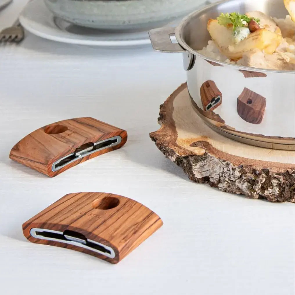 Wood Side Handle - CRISTEL USA - Flyclothing LLC