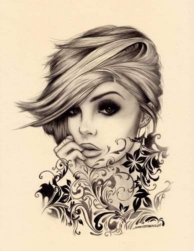 Black Market Art Company Silent Desire Print - Black Market Art Company - Flyclothing LLC