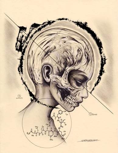 Black Market Art Company Silent Love, Silent Humility Print - Black Market Art Company - Flyclothing LLC