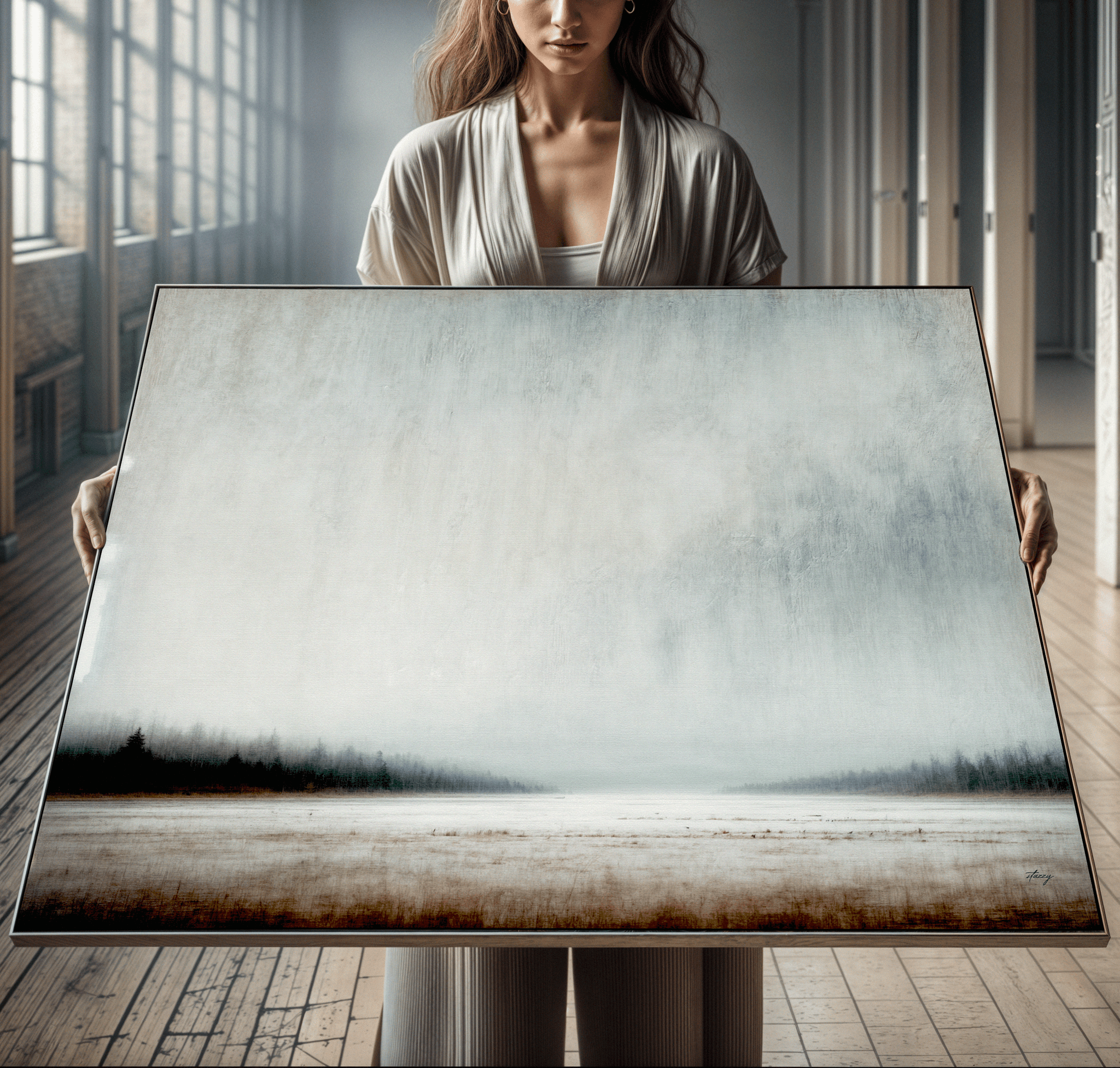Canvas Print: "Silent Expanse" - Tailored Canvases - Flyclothing LLC