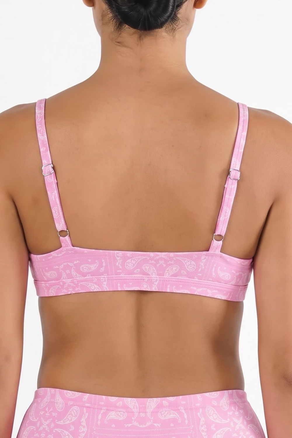 The Silk & Saddle | Pink Bandana Boob Hammock™ Triangle Bralette - Shinesty - Flyclothing LLC