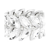 Marquise Stone Cluster Stretch Evening Bracelet - Madeline Love - Flyclothing LLC
