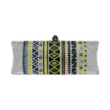 Bling Aztec Print Evening Clutch Bag - Madeline Love - Flyclothing LLC