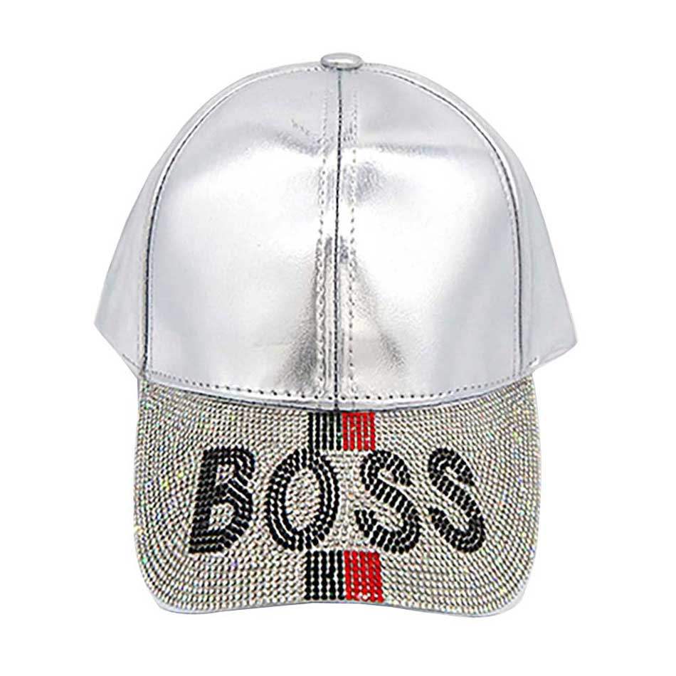 Bling Boss Message Baseball Cap - Madeline Love - Flyclothing LLC