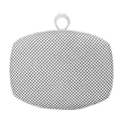 Bling Evening Clutch Crossbody Bag - Madeline Love - Flyclothing LLC