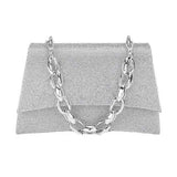 Bling Evening Tote Crossbody Bag Chain Handle - Madeline Love - Flyclothing LLC