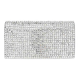 Bling Studded Evening Clutch Crossbody Bag - Madeline Love - Flyclothing LLC