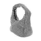 Bling Studded Micro Mini Top Handle Bag - Madeline Love - Flyclothing LLC